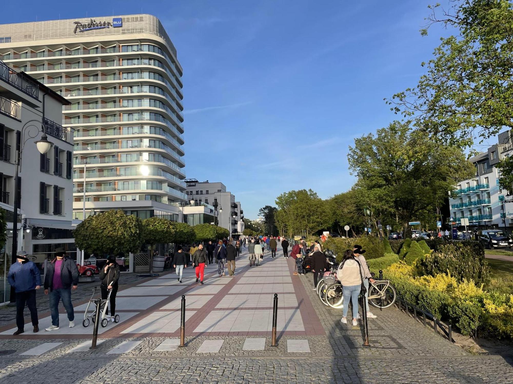 Apartment Gyna - Promenade - Strandnah Świnoujście Esterno foto